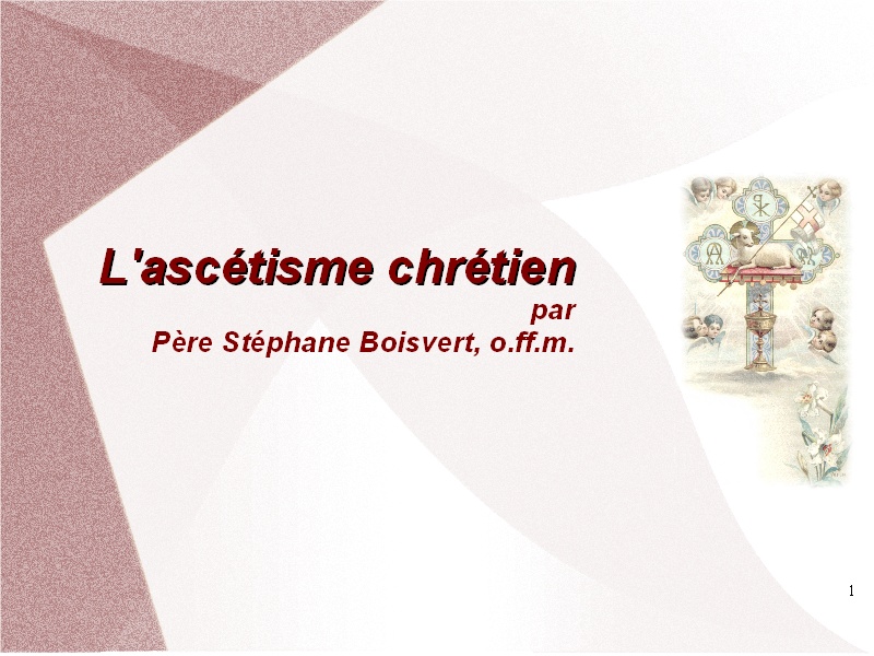 L'ascétisme chrétien